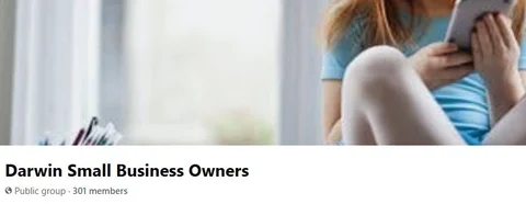 Darwin Small Business Owners official Facebook group header